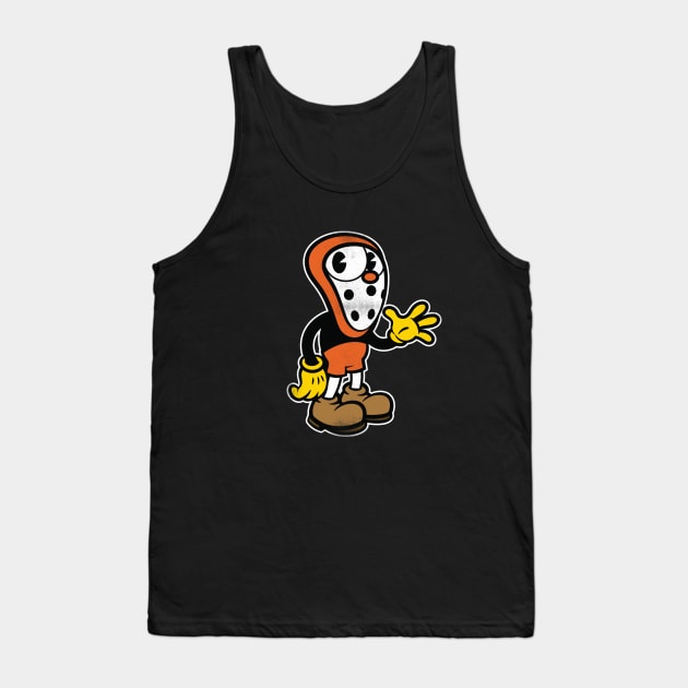 Athletic Cuphead Tank Top by toadyco